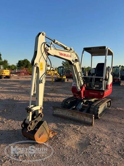 Front of used Excavator